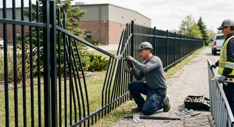 Wrought Iron Fence Repair Service