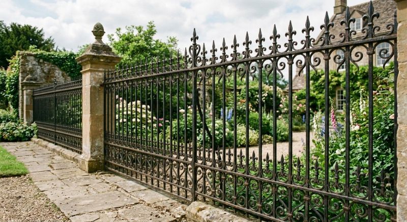 Iron Fence Construction in Alpharetta, GA