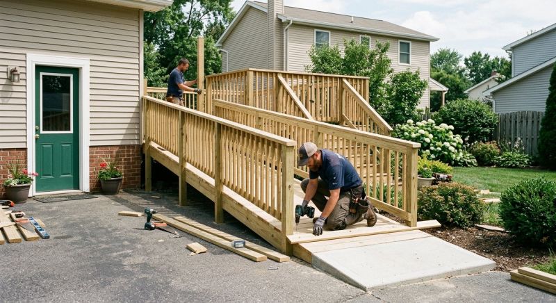 Ada Ramp Installation in Conroe, TX