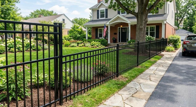 Aluminum Fence Installation in South Houston, TX