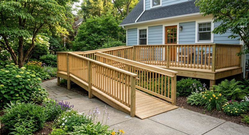 Deck Ramp Installation in Kansas City, KS