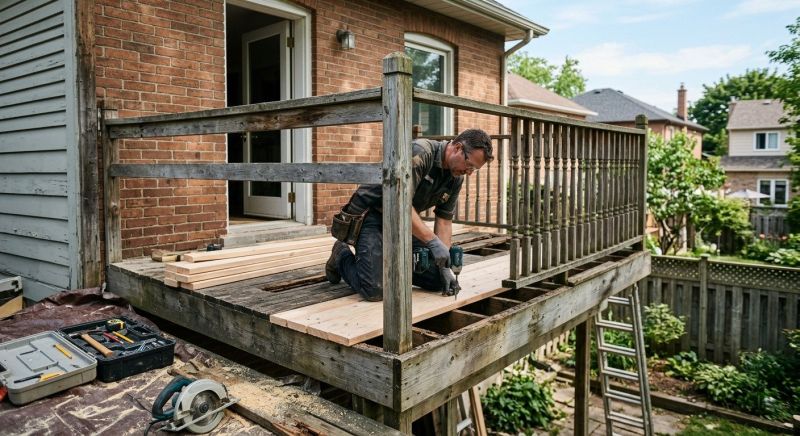 Deck Reinforcement Service in Redmond, WA