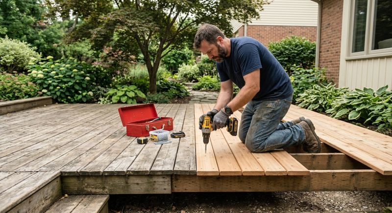 Deck Spindle Repair in Redmond, WA