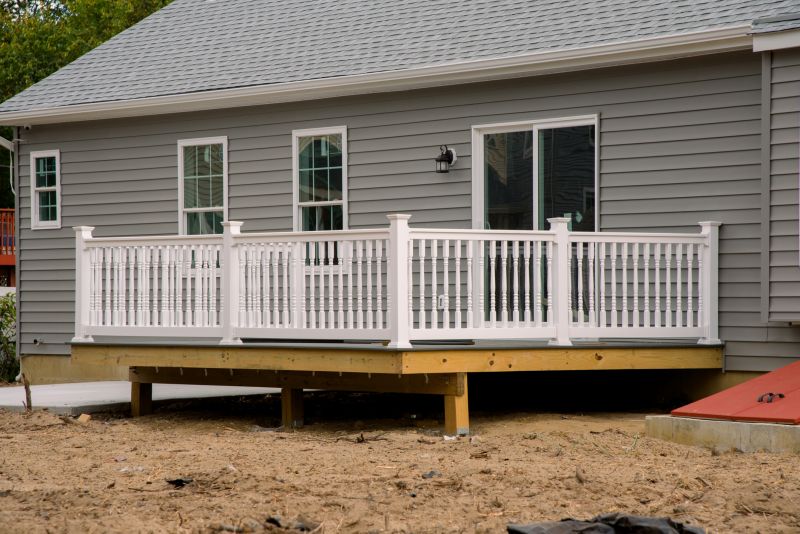 Front Deck Construction in Fairfield County, CT