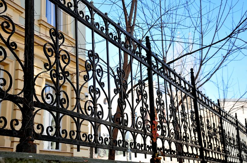 Wrought Iron Fence Service detail