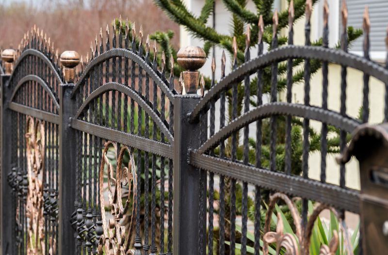Wrought Iron Fence Service detail