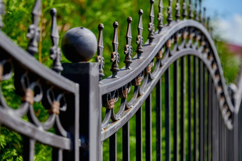Wrought Iron Fence Service detail