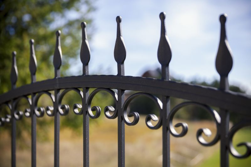 Wrought Iron Fence Service detail
