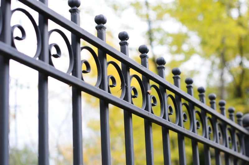 Gothic Iron Fence Installation in Alpharetta, GA