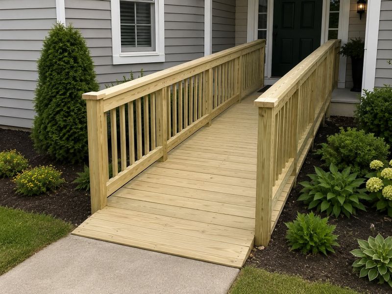 Handicap Ramp Installation in Kansas City, KS