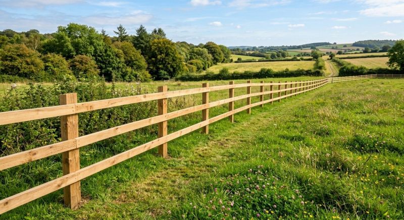 Rail Fence Replacement in Roseville, CA