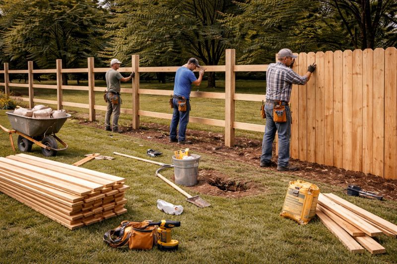 Ranch Fence Construction in Sacramento, CA