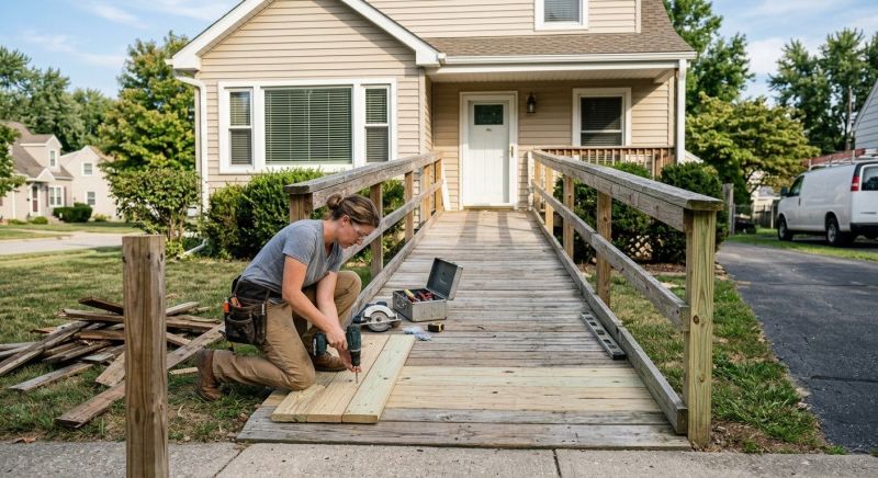 Residential Ramp Installation in Kansas City, KS