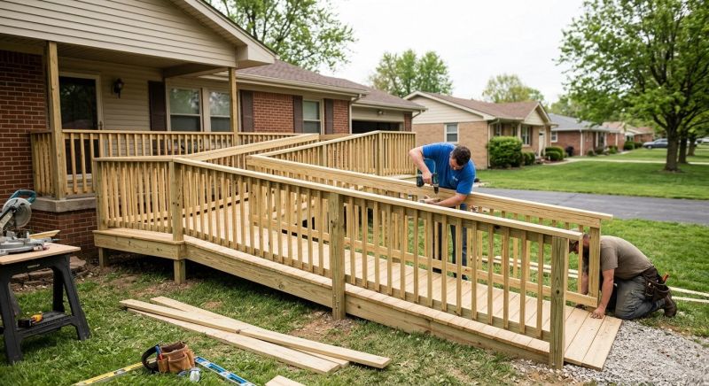 Stair Ramp Construction in Kansas City, KS