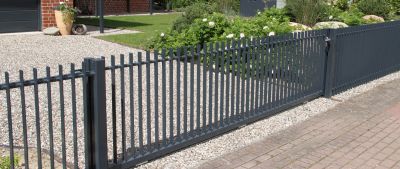 Steel Fence Installation in Alpharetta, GA
