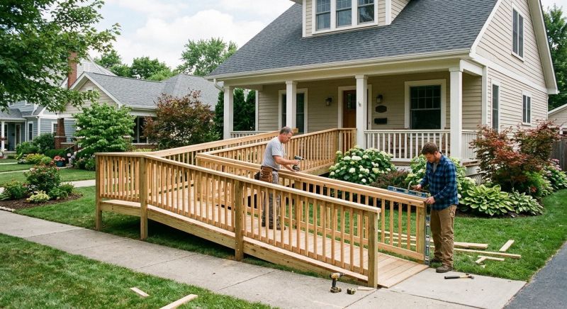 Wheelchair Ramp Construction in Wilmington, NC