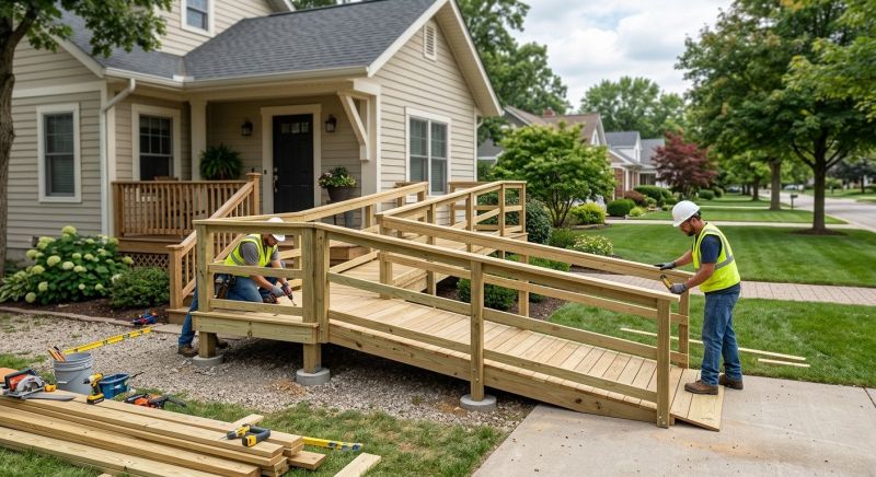 Wheelchair Ramp Installation in Kansas City, KS
