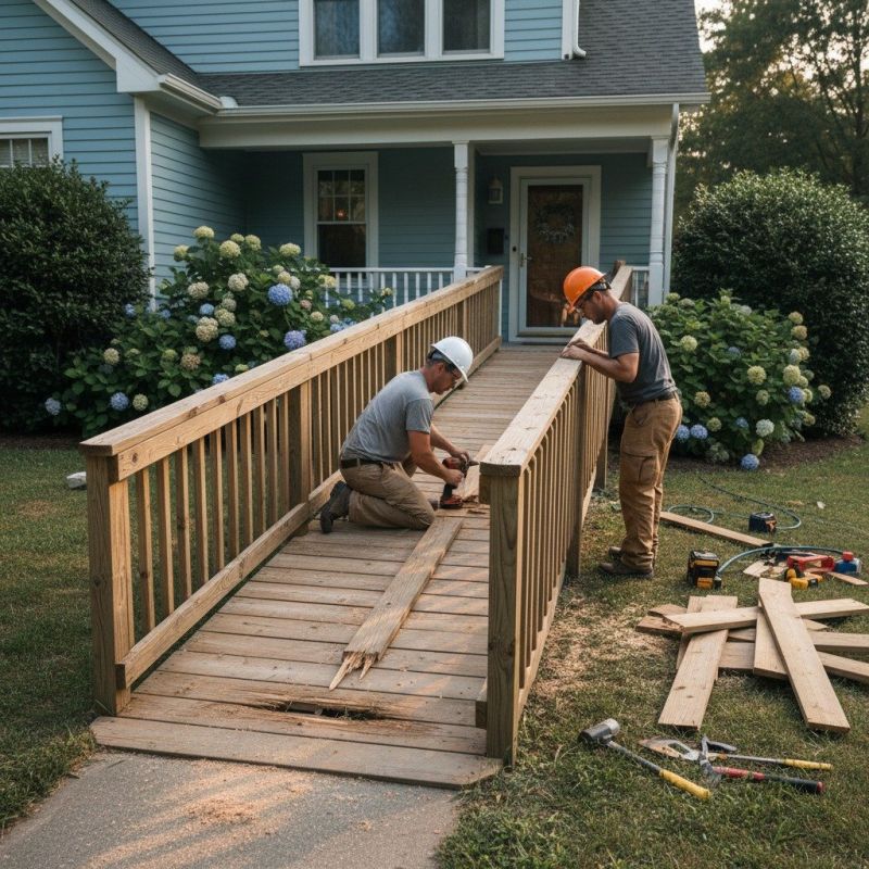 Wood Ramp Service in Wilmington, NC