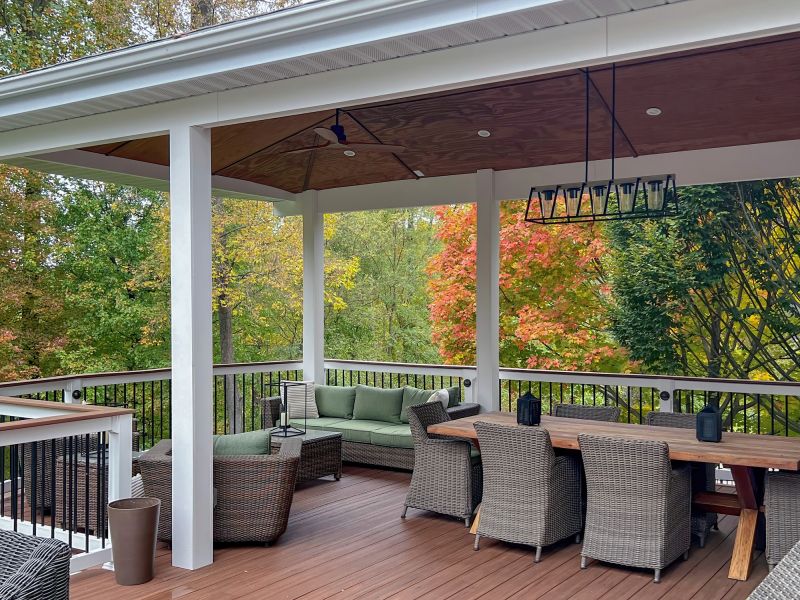 Wooden Patio Installation in Worcester, MA